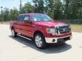 Red Candy Metallic 2012 Ford F150 Lariat SuperCrew 4x4