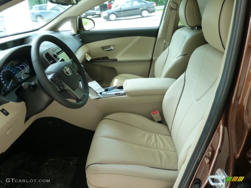 Ivory Interior 2013 Toyota Venza XLE Photo #66343718