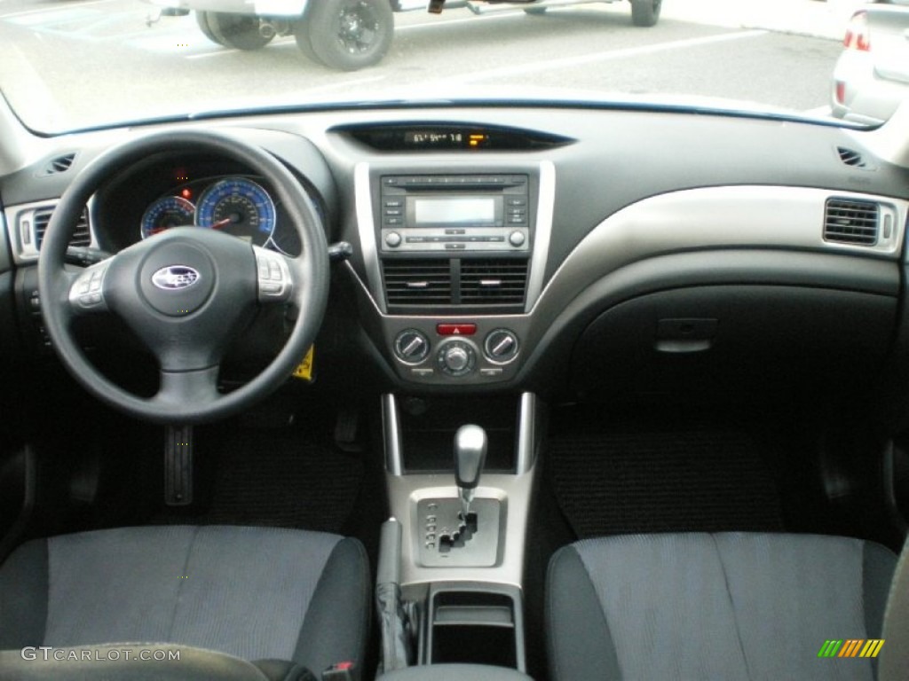 2009 Subaru Forester 2.5 X Black Dashboard Photo #66344216