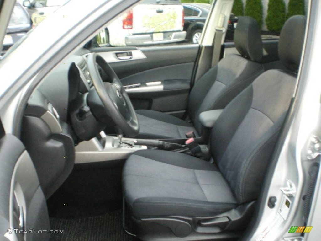 Black Interior 2009 Subaru Forester 2.5 X Photo #66344234