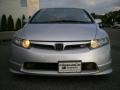 2008 Alabaster Silver Metallic Honda Civic Si Sedan  photo #2