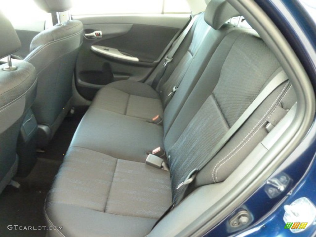 2012 Corolla S - Nautical Blue Metallic / Dark Charcoal photo #9