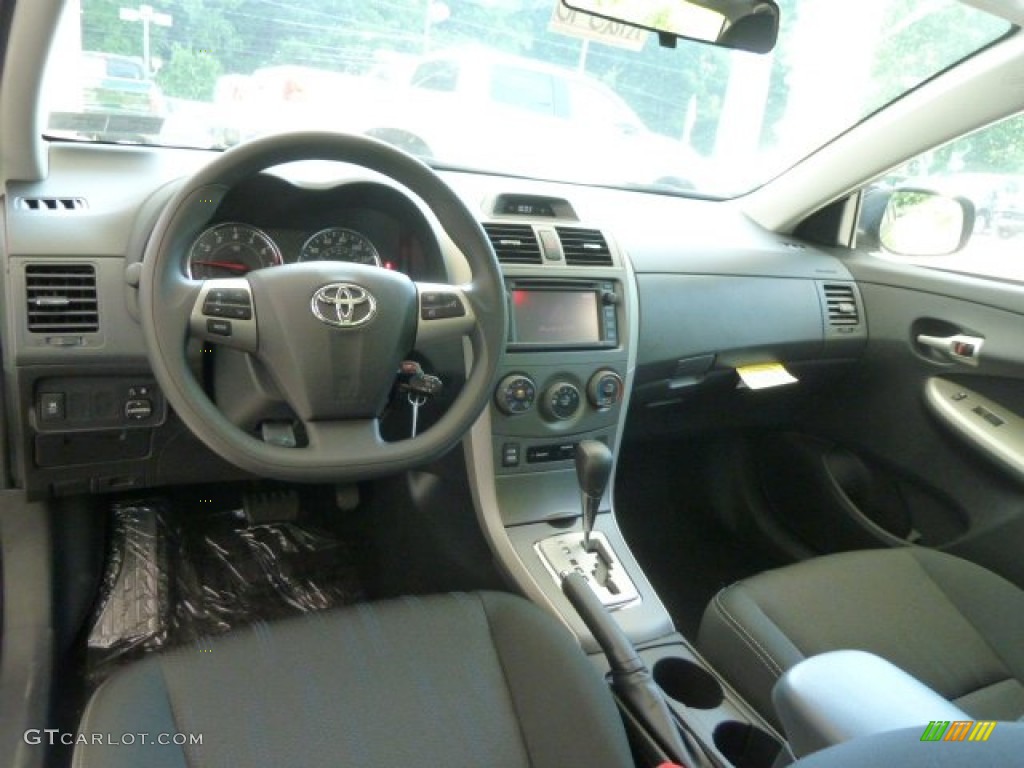 2012 Corolla S - Nautical Blue Metallic / Dark Charcoal photo #10