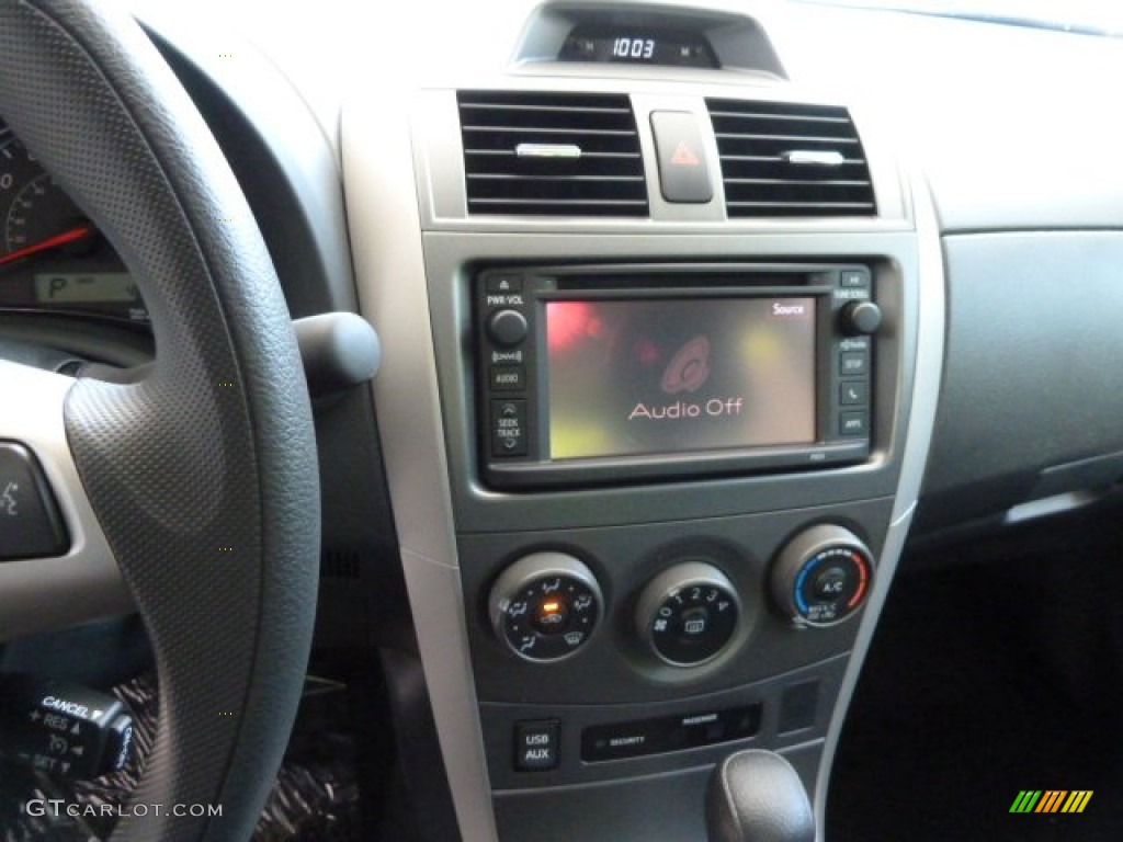2012 Corolla S - Nautical Blue Metallic / Dark Charcoal photo #13
