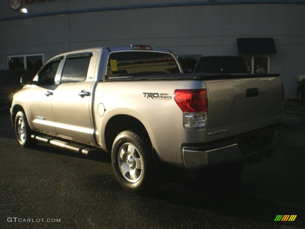 2010 Tundra TRD CrewMax 4x4 - Silver Sky Metallic / Graphite Gray photo #4