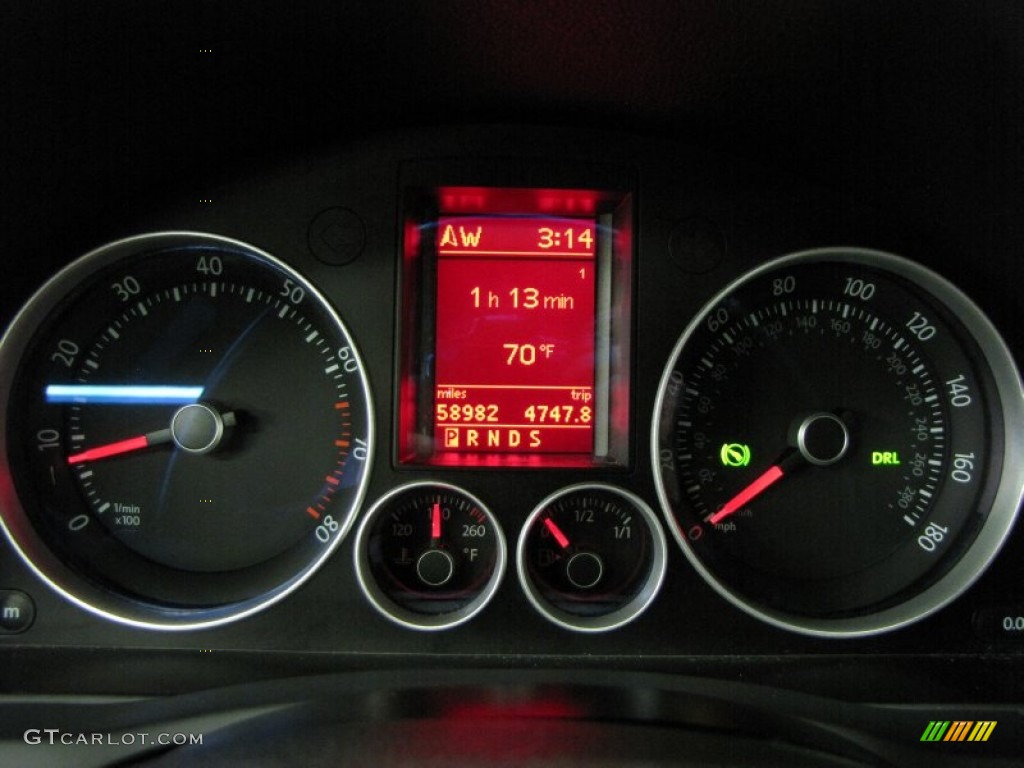 2009 Volkswagen GLI Sedan Gauges Photo #66344933