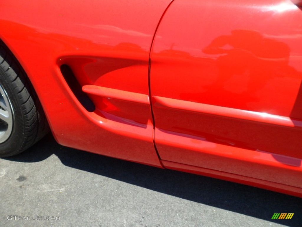 2001 Corvette Convertible - Torch Red / Black photo #11