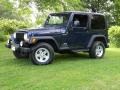 2006 Midnight Blue Pearl Jeep Wrangler Sport 4x4  photo #1