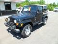 2000 Black Jeep Wrangler Sahara 4x4  photo #8