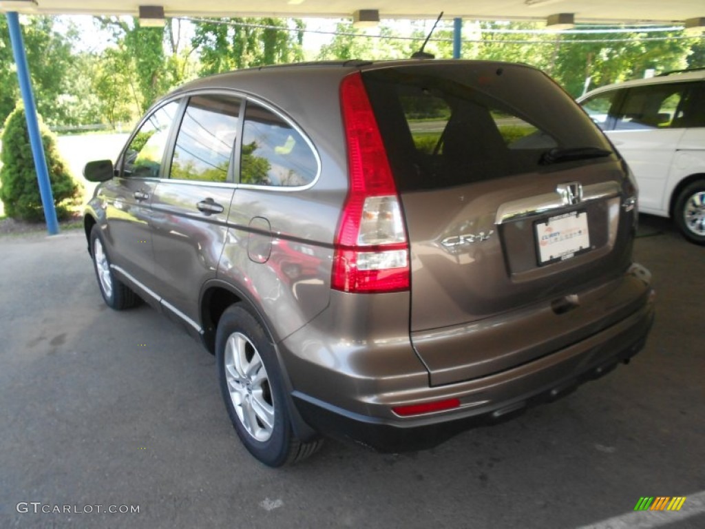 2011 CR-V EX-L 4WD - Urban Titanium Metallic / Black photo #2