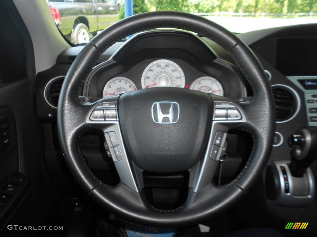 2010 Pilot Touring 4WD - Alabaster Silver Metallic / Black photo #22