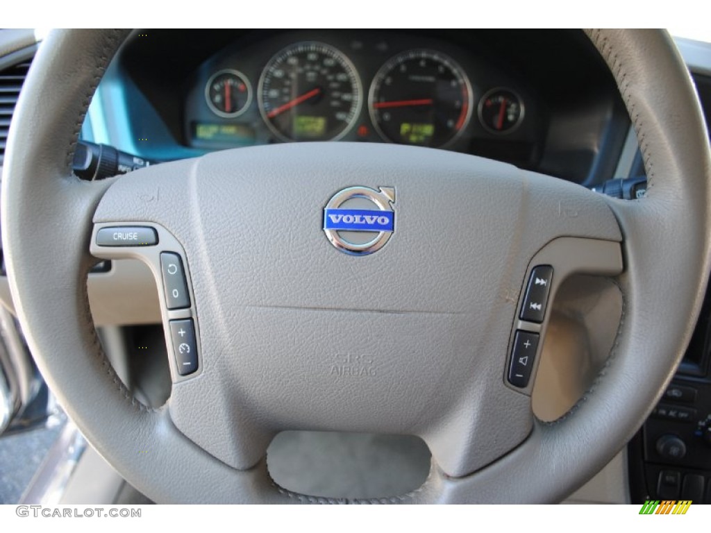 2005 V70 2.5T - Magic Blue Metallic / Taupe/Light Taupe photo #12
