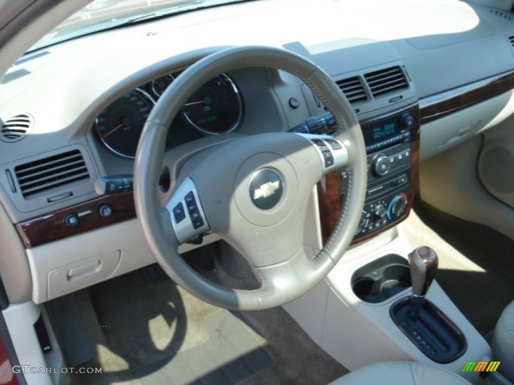 2007 Cobalt LTZ Sedan - Sport Red Tint Coat / Neutral Beige photo #10