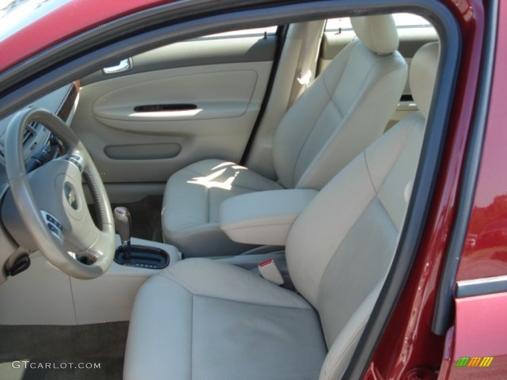 2007 Cobalt LTZ Sedan - Sport Red Tint Coat / Neutral Beige photo #11