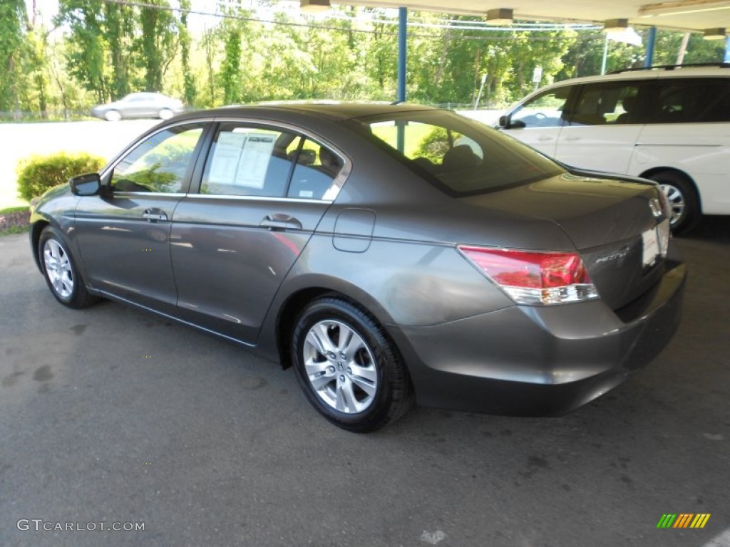 2009 Accord LX-P Sedan - Polished Metal Metallic / Black photo #27