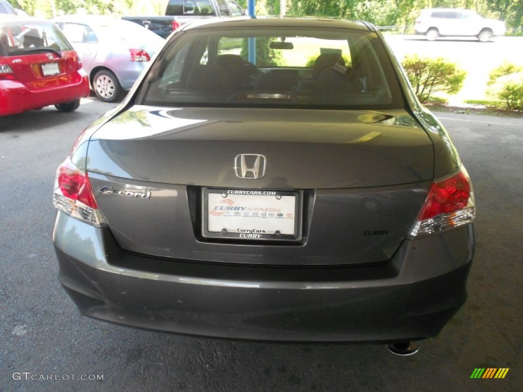 2009 Accord LX-P Sedan - Polished Metal Metallic / Black photo #28