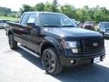 Tuxedo Black Metallic 2012 Ford F150 FX4 SuperCab 4x4 Exterior