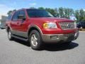 2003 Laser Red Tinted Metallic Ford Expedition Eddie Bauer 4x4  photo #1