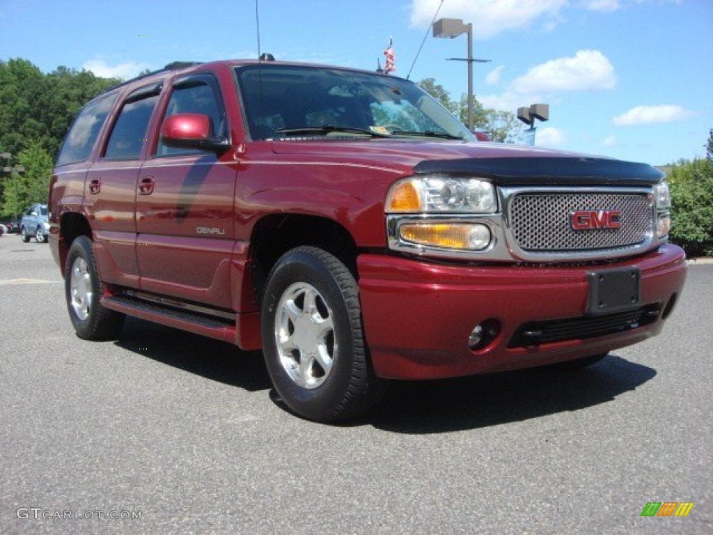 2005 Yukon Denali AWD - Sport Red Metallic / Sandstone photo #1