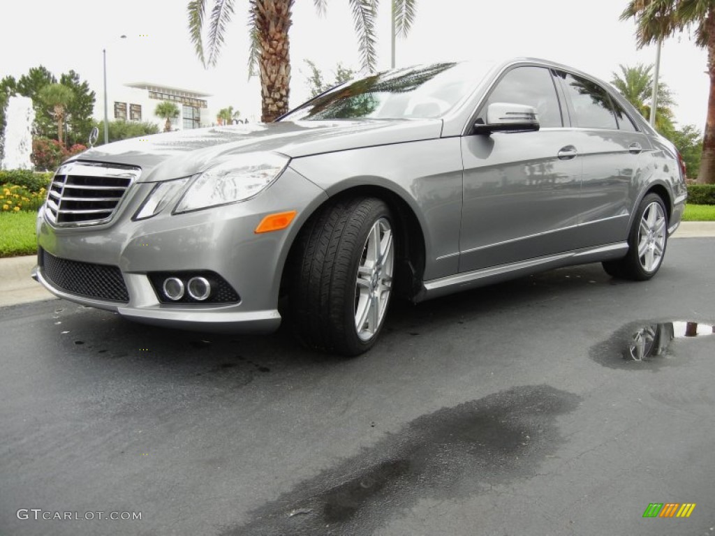 Palladium Silver Metallic 2010 Mercedes-Benz E 350 Sedan Exterior Photo #66350525