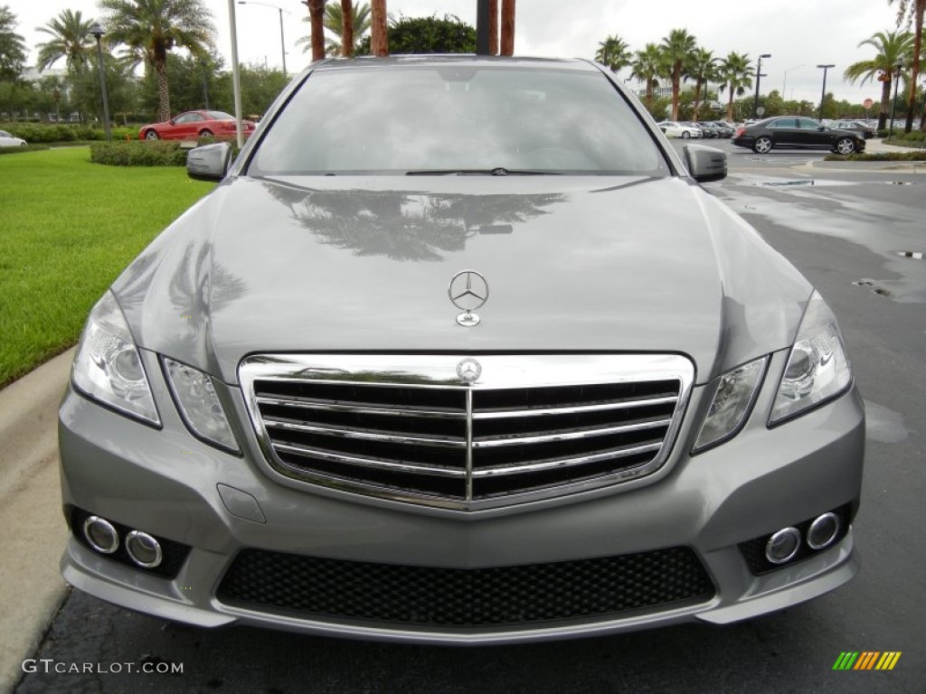 Palladium Silver Metallic 2010 Mercedes-Benz E 350 Sedan Exterior Photo #66350534