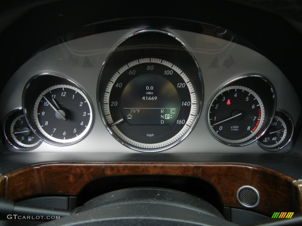 2010 Mercedes-Benz E 350 Sedan Gauges Photo #66350673