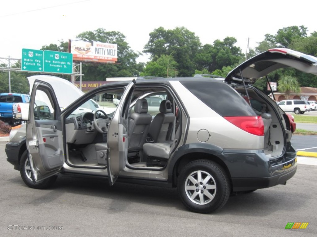 2002 Rendezvous CXL AWD - Pewter Metallic / Dark Gray photo #24