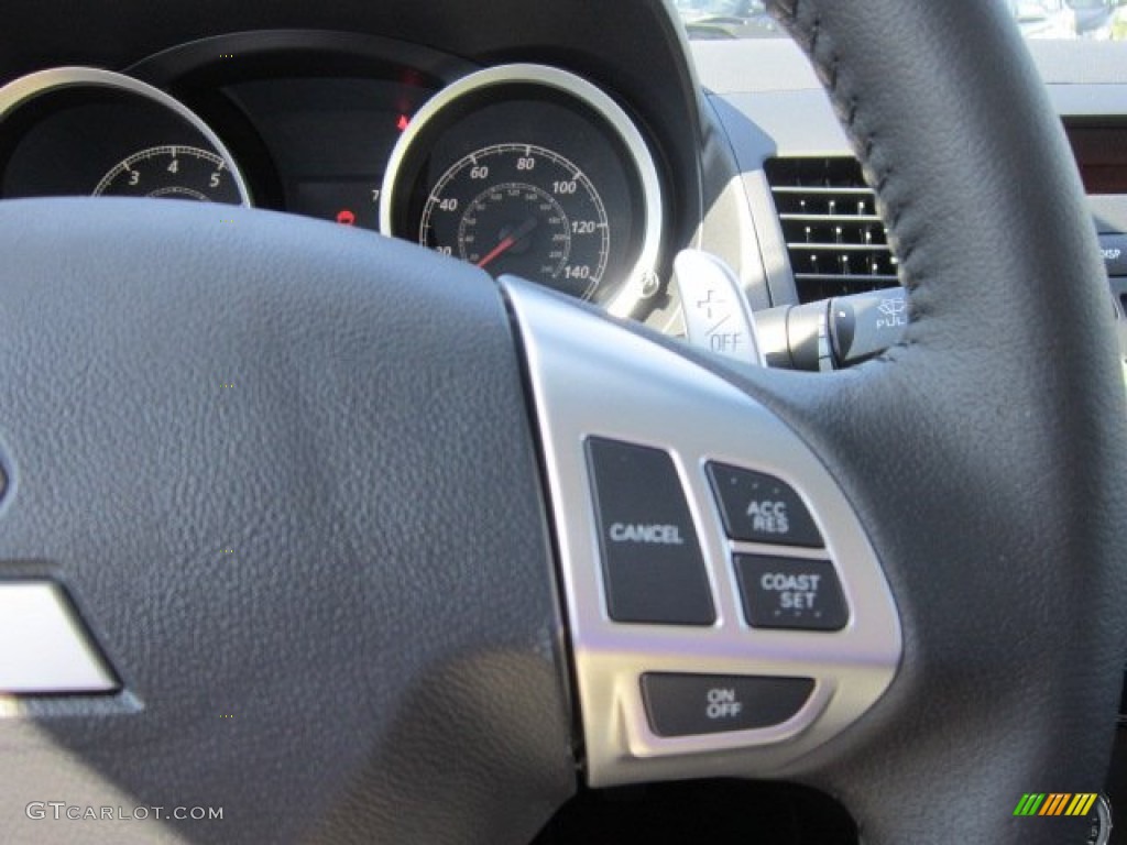 2012 Lancer GT - Wicked White / Black photo #16
