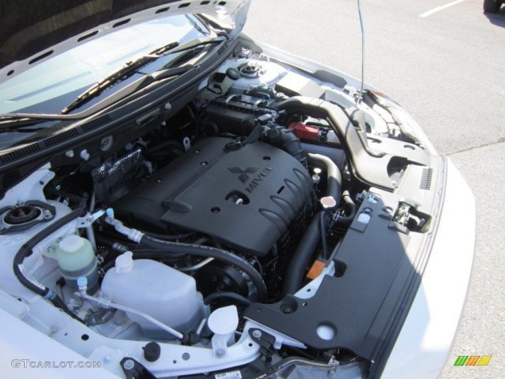 2012 Lancer GT - Wicked White / Black photo #24