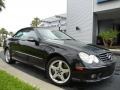 Obsidian Black Metallic - CLK 500 Cabriolet Photo No. 4