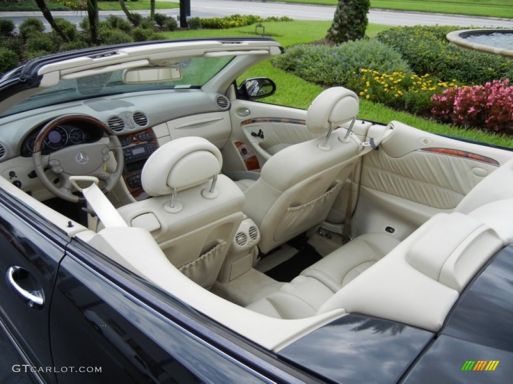 Ash Interior 2004 Mercedes-Benz CLK 500 Cabriolet Photo #66351131