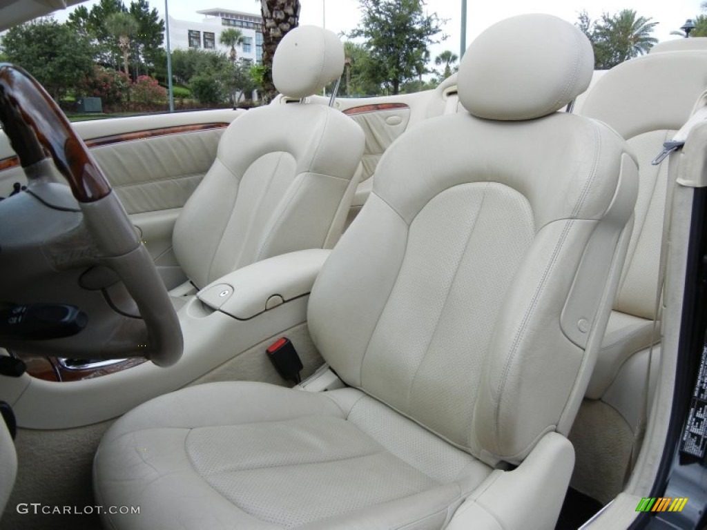 2004 Mercedes-Benz CLK 500 Cabriolet Front Seat Photo #66351185