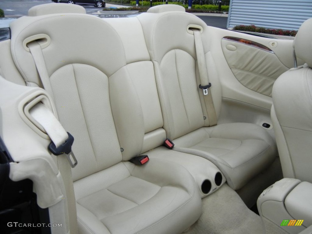 Ash Interior 2004 Mercedes-Benz CLK 500 Cabriolet Photo #66351224