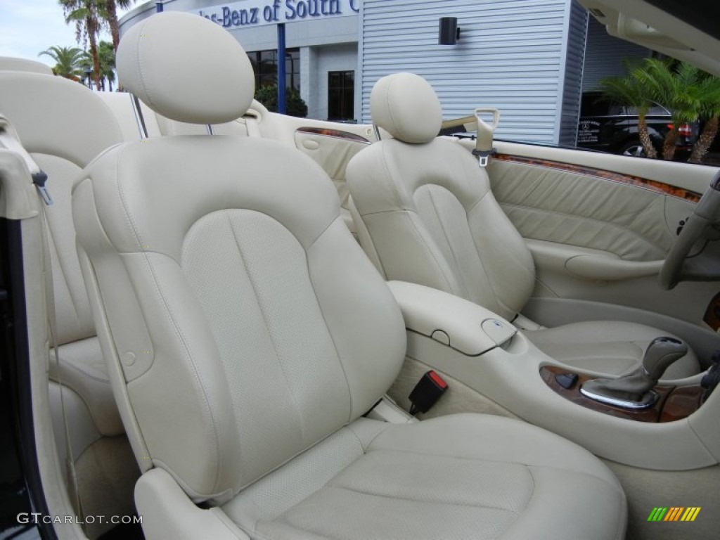 Ash Interior 2004 Mercedes-Benz CLK 500 Cabriolet Photo #66351239