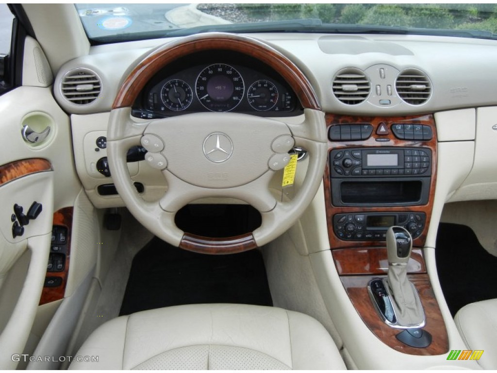 2004 Mercedes-Benz CLK 500 Cabriolet Ash Dashboard Photo #66351287