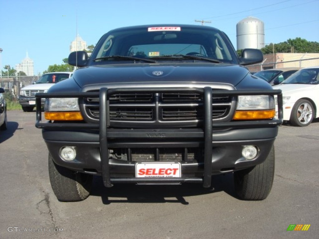 2003 Dakota Sport Quad Cab 4x4 - Graphite Metallic / Dark Slate Gray photo #7