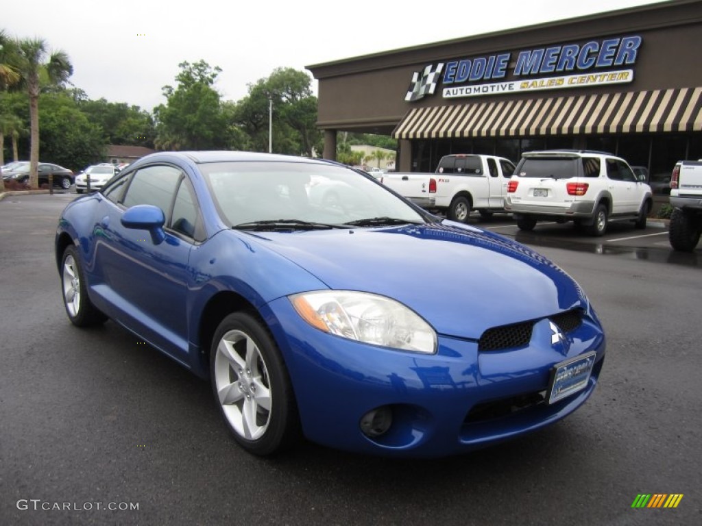 2006 Eclipse GS Coupe - UV Blue Pearl / Dark Charcoal photo #1