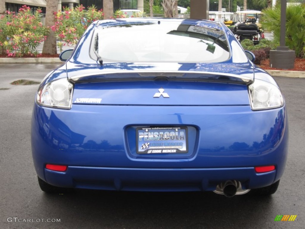 2006 Eclipse GS Coupe - UV Blue Pearl / Dark Charcoal photo #9