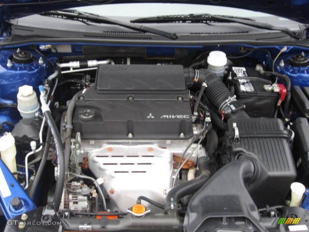 2006 Mitsubishi Eclipse GS Coupe 2.4 Liter SOHC 16 Valve MIVEC 4 Cylinder Engine Photo #66351989