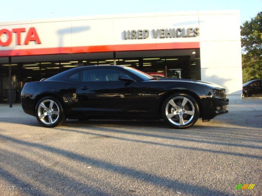 2011 Camaro LT/RS Coupe - Black / Black photo #3
