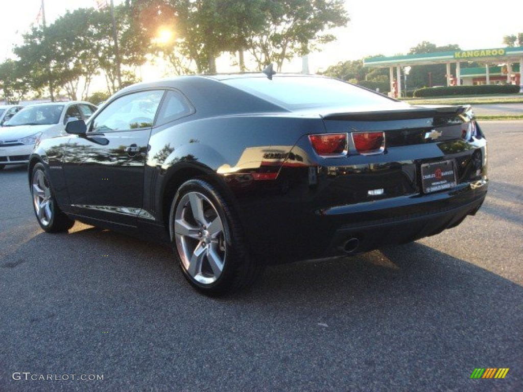2011 Camaro LT/RS Coupe - Black / Black photo #5