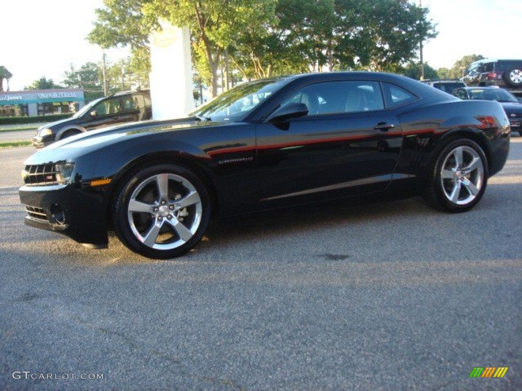 2011 Camaro LT/RS Coupe - Black / Black photo #6