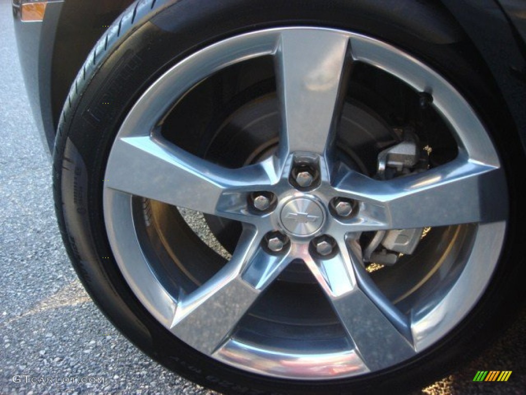 2011 Camaro LT/RS Coupe - Black / Black photo #24