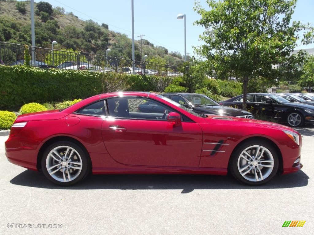 Mars Red 2013 Mercedes-Benz SL 550 Roadster Exterior Photo #66355040
