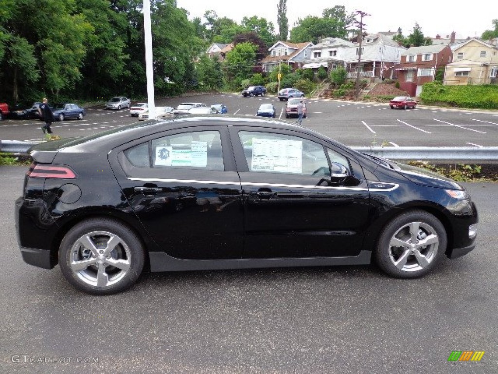 Black 2012 Chevrolet Volt Hatchback Exterior Photo #66355151