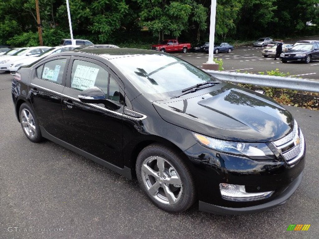 Black 2012 Chevrolet Volt Hatchback Exterior Photo #66355160