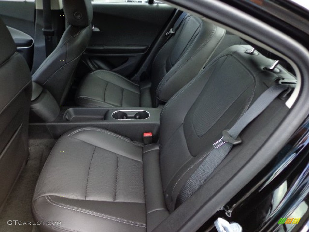 Jet Black/Dark Accents Interior 2012 Chevrolet Volt Hatchback Photo #66355205