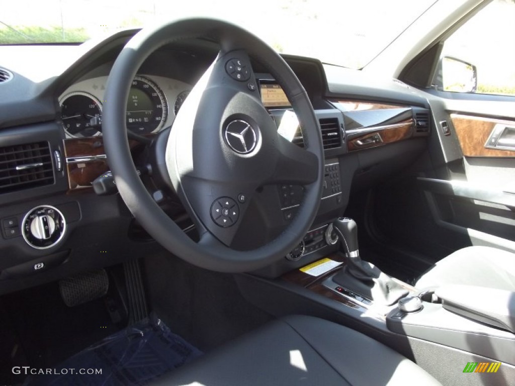 2012 GLK 350 - Steel Grey Metallic / Black photo #8