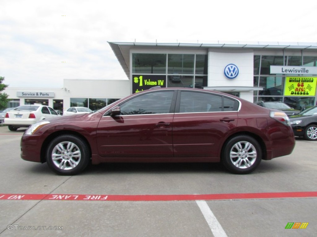 2010 Altima 2.5 - Tuscan Sun Red / Charcoal photo #2