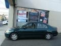 2002 Clover Green Metallic Honda Civic LX Sedan  photo #3